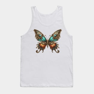 Lovely Steampunk Butterly Tank Top